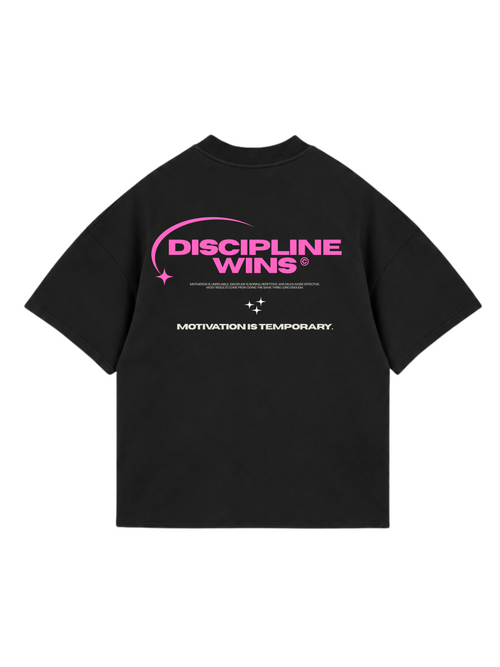 Discipline Wins - espalda